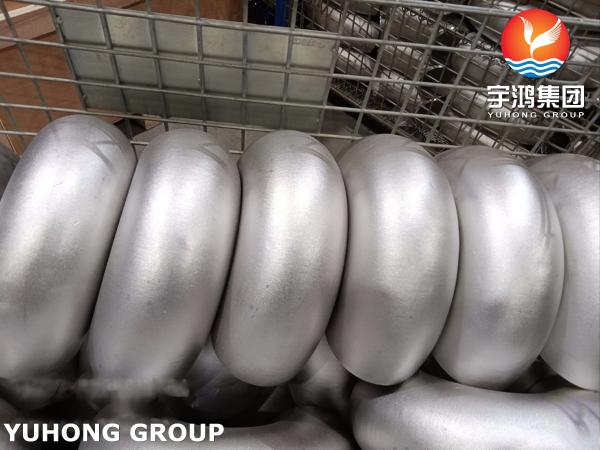 4 Inch Stainless Steel Return Bend Pipe Fitting ASTM A403 WP321 For Furnace