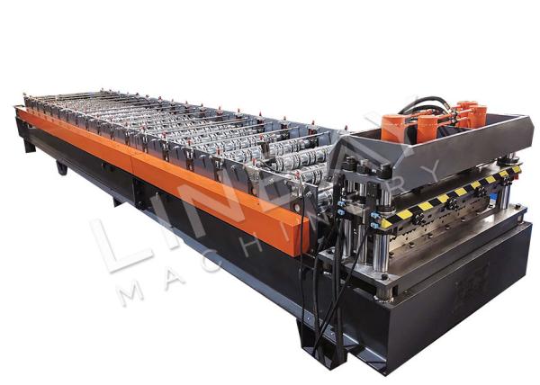 Galvanized Steel Metal Roofing Roller Machine Color Coated
