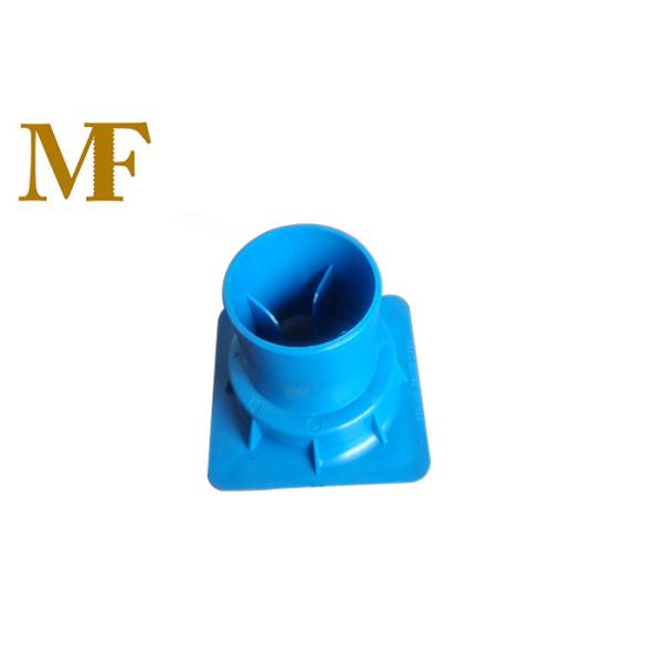 chapeaux de sécurité bleus de Rebar de 12-25mm avec la plaque d'acier