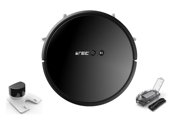 Extremely Low Noise Intelligent Sweeper Robot , Smart Cleaner Robot Sweeper