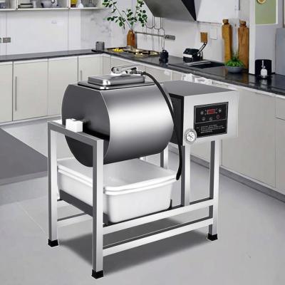 38L Poultry Saline Injecting Machine Stainless Steel Marinade Chicken Marinating Pickling Vacuum Meat Tumbler