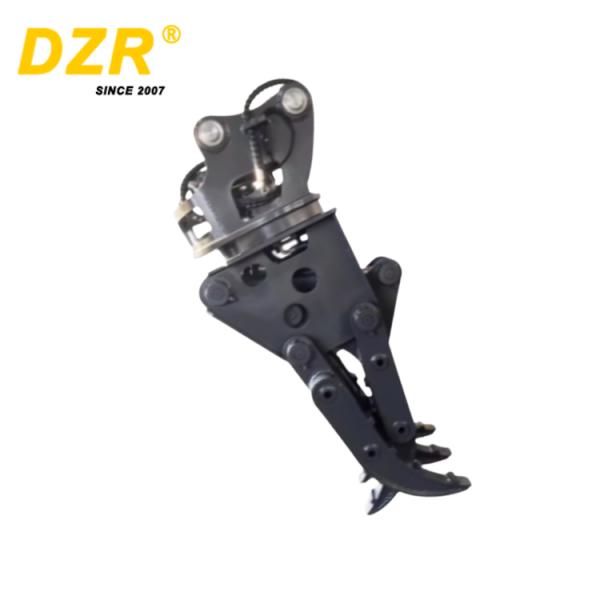 High Efficiency Durable Excavator Hydraulic Cylinder Steel Grapple Suitable 7-30 Ton Excavator