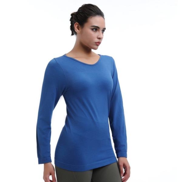 Pullovers de yoga doublés en polaire anti-boulochage, antibactériens, à séchage rapide