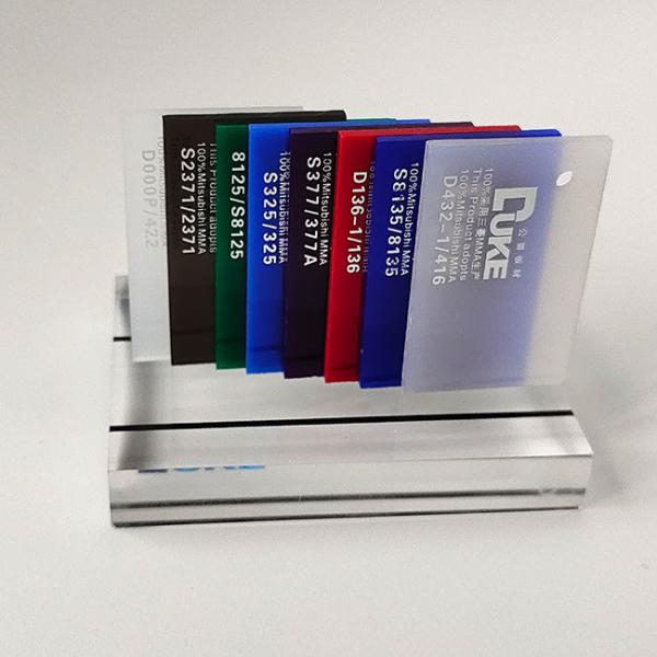 Красочные акриловые листы PMMA уважают 5 Mm для доски на открытом воздухе знака