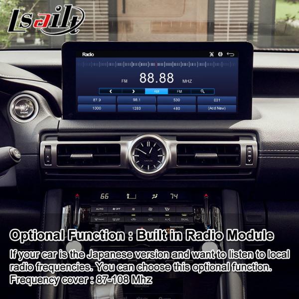 A relação video de Lsailt Android Carplay para Lexus É IS300 IS350 IS300h IS500 2020-2023