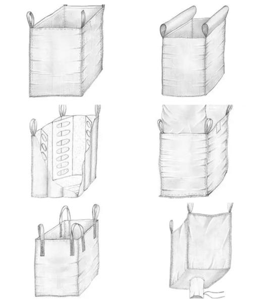UV Resistant Heavy Duty Bulk Bags Open Top Cross Corner Bulk Bag Jumbo Bag For Animal Feeds Fertilizer