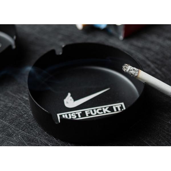 Creative Daily Household Products Round Stainless Steel Cigar Ashtray