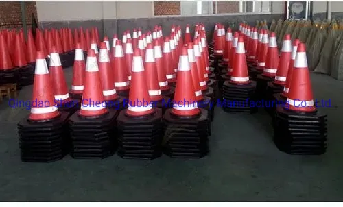 Automatic Pressure Control Vulcanizing Press for Rubber Road Cones