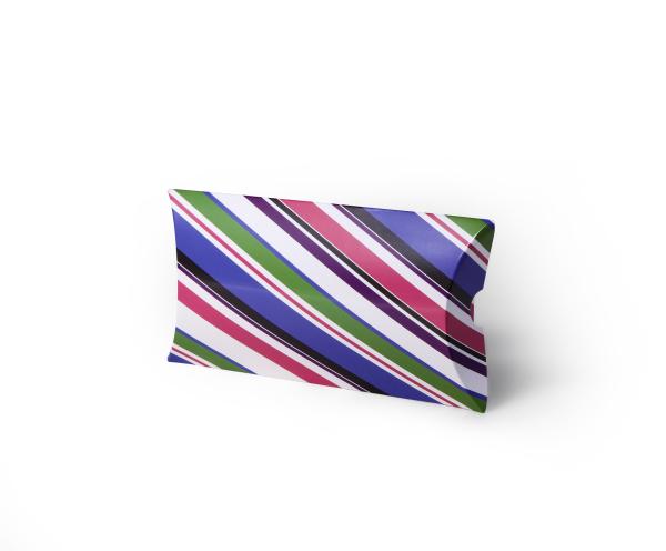 Custom Printed Foldable Hair Extension Box Pillow Box Printing For Hair Extension