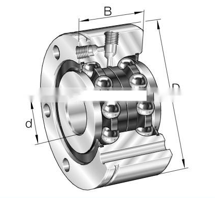 ZKLF3080-2RS Axial Angular Contact Ball Bearing ZKLF3080-2RS