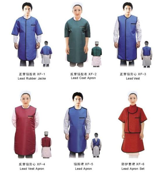 Low Radiation Medical X Ray Protective clothes Lead Apron for Dental Use