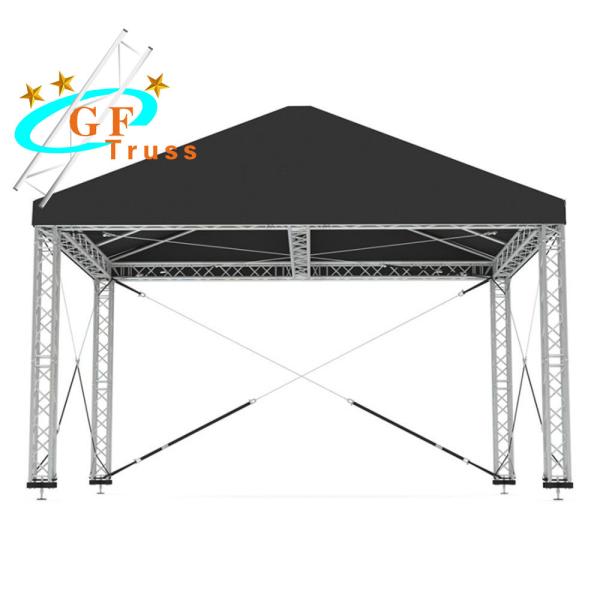 PVC Aluminum Party Tent Concert Aluminum Truss Roof Systems
