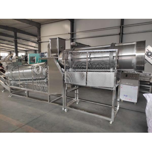 Stainless Steel  Core Filling Snack Food Production Line 100kg/H