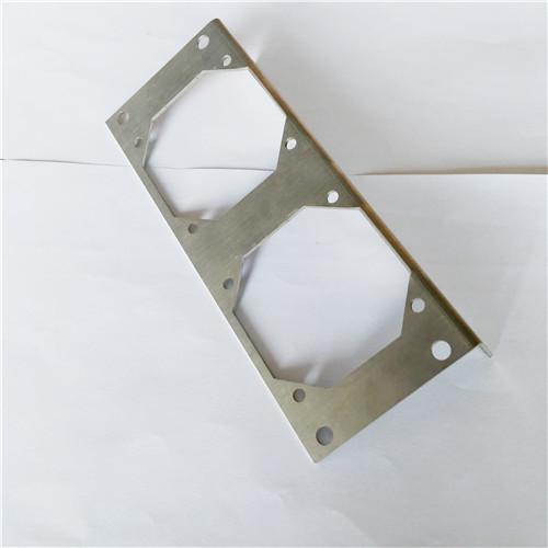 Customized aluminum stamping plate LED lens holder with brush