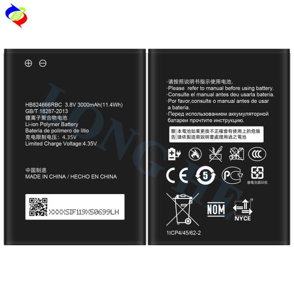 3000mAh HB824666RBC E5573 BBN1 BBK1 E5785 mobile phone battery for huawei wife E5577 battery
