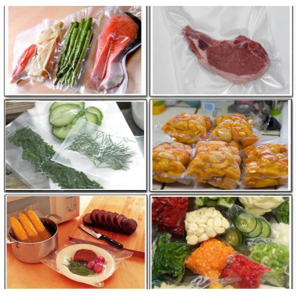 PET/PE Material Food Vacuum Bags 10 Colors Printing Puncture Prevention Funchion