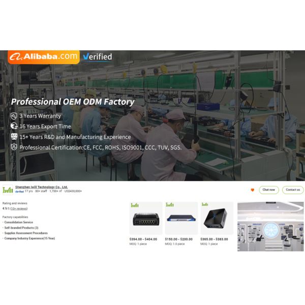 14th Gen Core Ultra 5 125U Industrial Mini PC with Fanless Design and Din-Rail Mount for Edge Computing