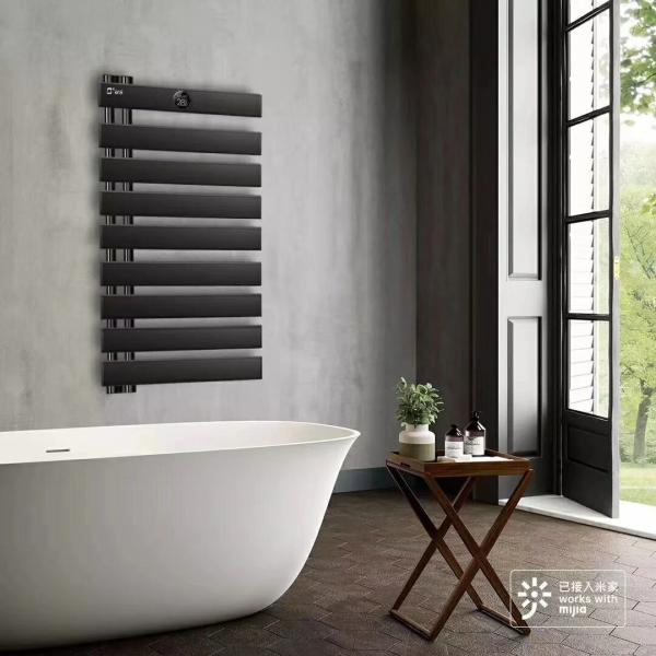 Wall - Mounted Heating Drying Rack Aluminum Alloy For Bathroom Accessories