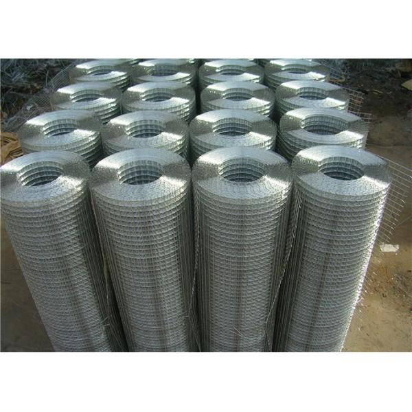 Electro Galvanized Welded Wire Mesh Panels 2mm Gauge 25mm X  25mm Mesh