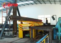 Descarregamento conduzido bonde do auto da bateria de carro liso do transporte material da sucata da oficina