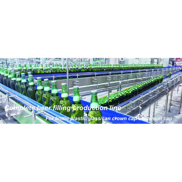 Professional Services Top Manufacturer Industrial Full Set a to Z Can Glass Bottle Beer Filling Equipment