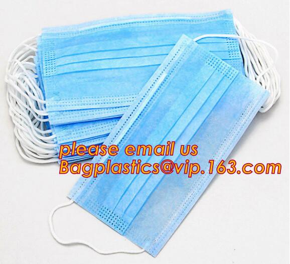 disposable non woven 3 ply medical face mask,Nonwoven 3Ply Face Mask Medical Disposable Face Mask Tie On bagease package