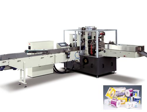 130-180 M / Min Toilet Paper Manufacturing Machine Coreless Rewinding System