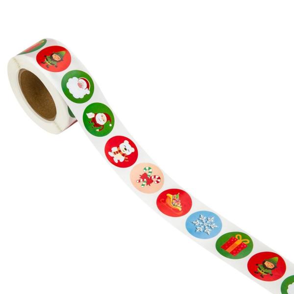 Permanent PMS Spot Color Self Adhesive Round Stickers