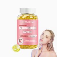 Unflavored Collagen Glutathione Whitening Capsules Anti Aging Skin Health Supplements