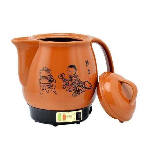 Hot Soup Glass Cooking Pot Set Reflecting The Ancient Culture of Not Transparent Cover