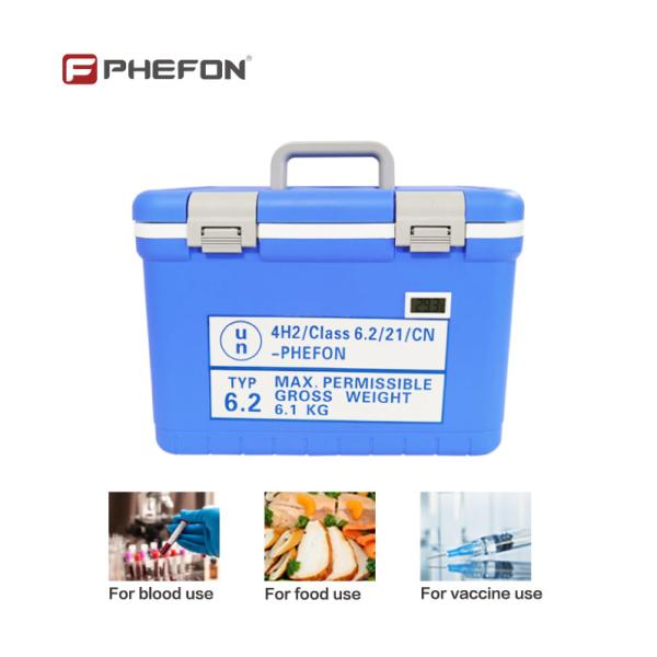 UN2814 Biosafety Transport Box For Pharmaceutical Cold Chain Coolers