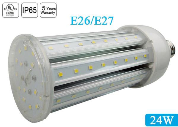 IP65 80 LEDs 24W 2520Lm E26 LED Corn Bulb 3000-6000K Corn Cob Led
