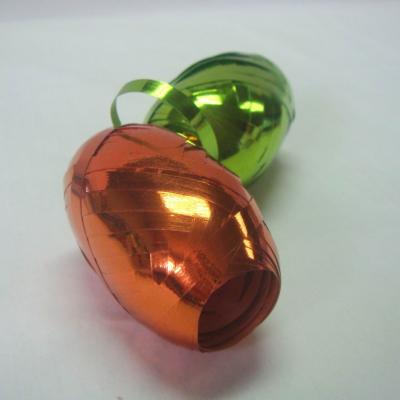 Customised 5mm10m Metallic Curling Ribbon Egg for Wedding and Valentine's day decoration