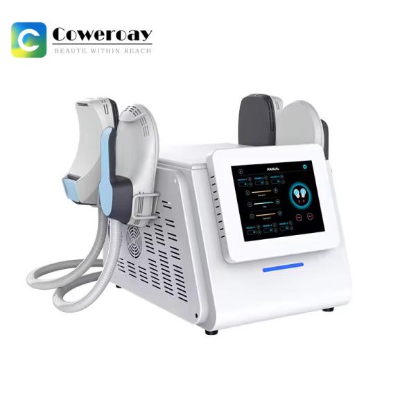 HIEMT EMS 4 Handles Abdominal Muscle Stimulator EMS Neo Sculpting Machine