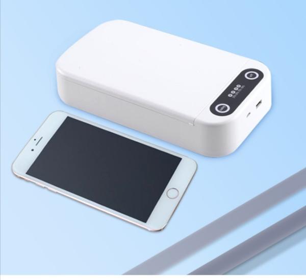 10W Fast Charge Cell Phone Disinfection Box , Uv Light Sanitizer Box For Phone
