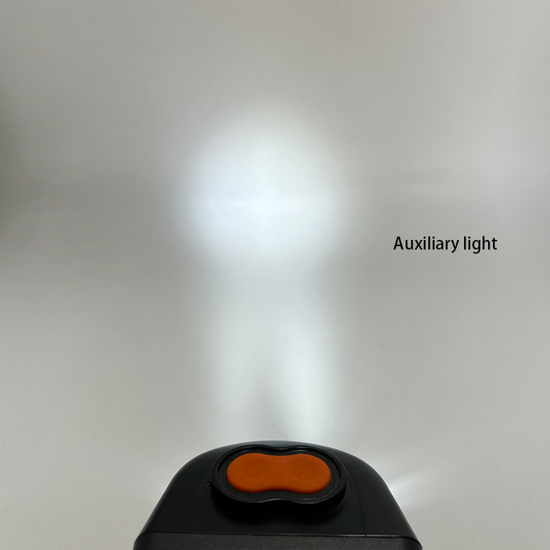 Explosion Proof Cordless Rechargeable LED Mining Lamps with Waterproof IP68 Rating 4000Lux Brightness and Six Auxiliary Lights for Mining Safety