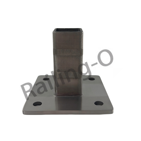Stainless Steel Square Tube Long Base Plate