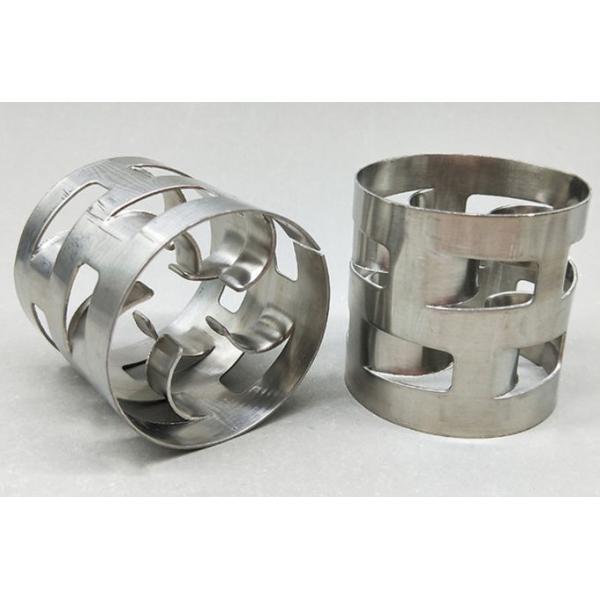 25*25*0.3mm Pall Ring Metal Tower Packing For Gas Scrubbing SS304