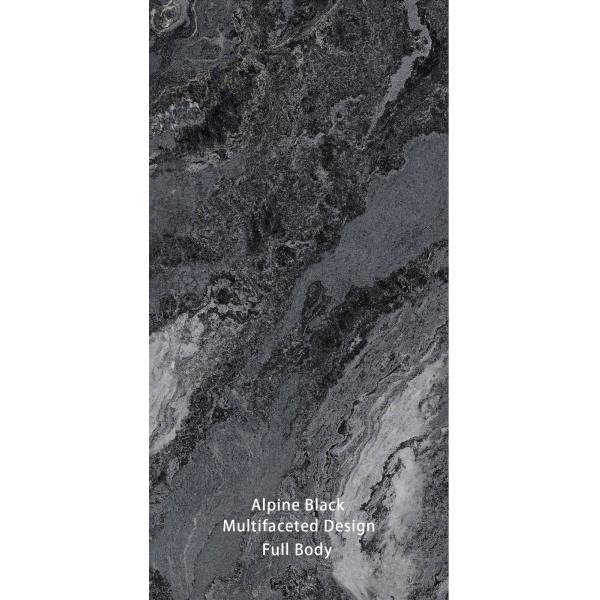 12MM Polished Finish Stone Imitation Texture Modern Marble Tile For Room Inside(D5-L18709)