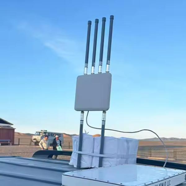 Outdoor Industrial Grade 20Km Long Distance 2.4G 5.2G 5.8G Tri-Band 5400Mbps Wifi 6 Router Wireless Ap Wifi Outdoor Access Point