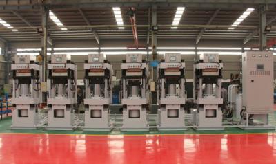 200T Brake Disc Automotive Hydraulic Press Equipment Four Pillar Type