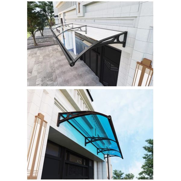 Plastic Awning Bracket Windows Canopy Practical Door Awning Offering Weather Shield and Comfortable Entryway Environment