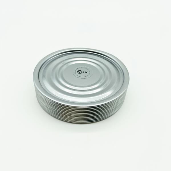 83mm ETP/TFS Metal Can Lids, aluminum paste intertal Specially used for luncheon meat, silver color