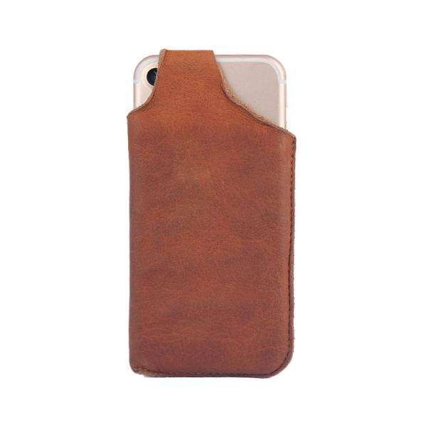 Natural Genuine leather wallet case for Apple iphone 7 plus premium real leather iPhone 7 case Vintage
