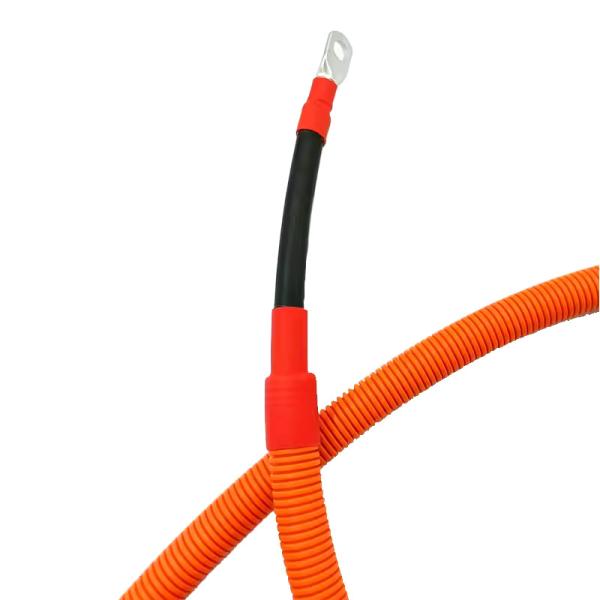 Cable de arnês de fio de comprimento personalizado para acessórios Pv Temperatura de funcionamento -40C-120C