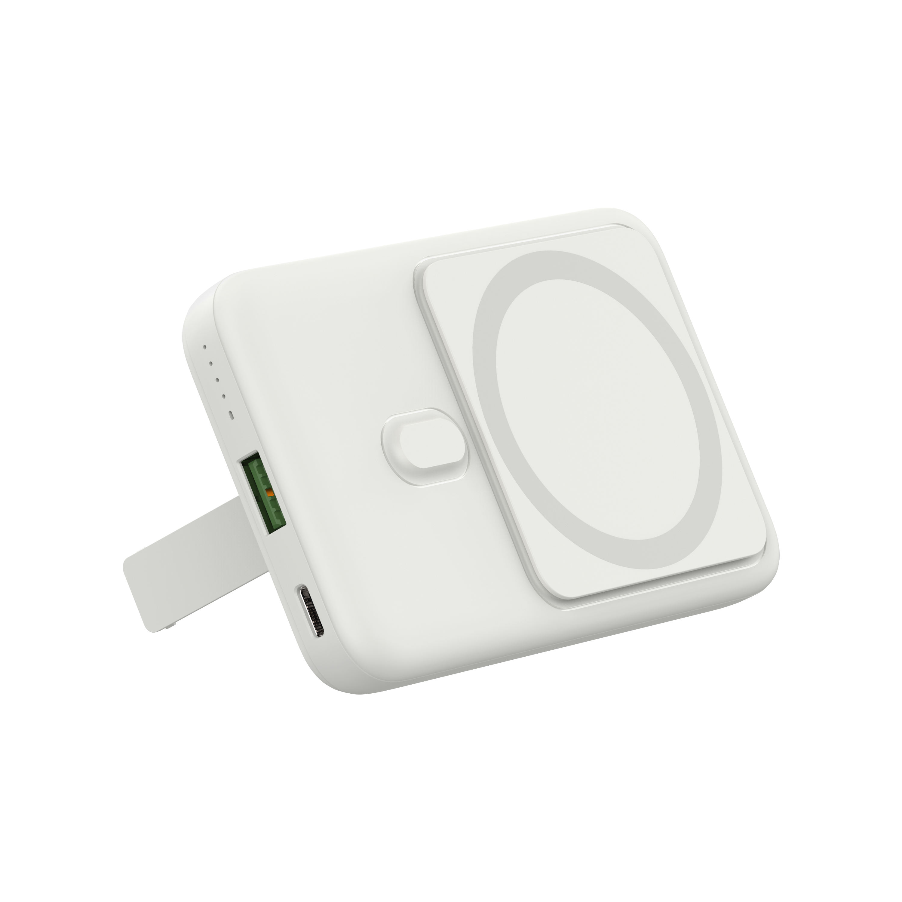 Besiter 10000mAh Mini Power Bank 22.5W High Capacity LI-Polymer Battery Wireless Charging Type-C Input Interface OEM Logo Holder
