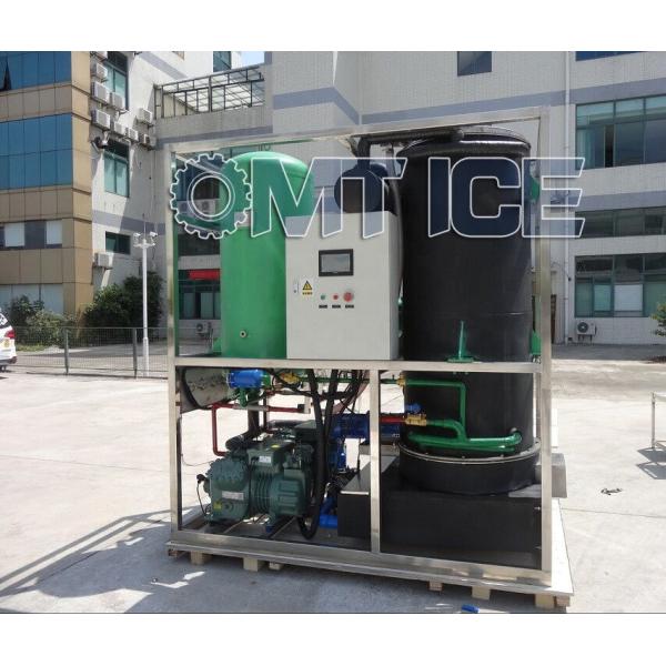 Convenient Slurry Ice Machine High Speed Industrial Ice Crusher Machine 10ton / 24hrs
