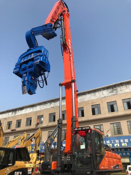 3200 RPM Hydraulic Pile Driving Machine Quick Speed Reliable Performance