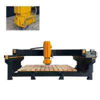 máquina 15kw de Dia Integrated Structure Bridge Cutting da lâmina de 300-400mm para o quartzo de mármore de pedra aglomerado