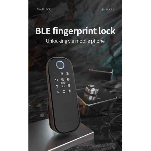 Замки оправы Deadbolt 12V кнопочной панели Keyless дома WiFi электрические